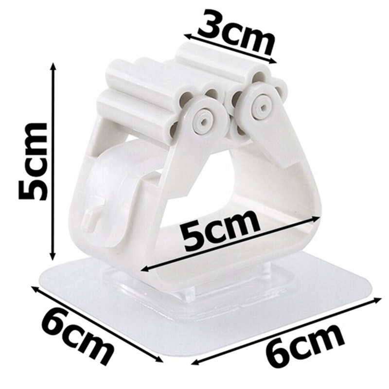 Univerzálny nástenný držak na upratovacie pomôcky