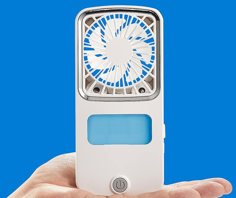 Vreckový mini RGB ventilátor