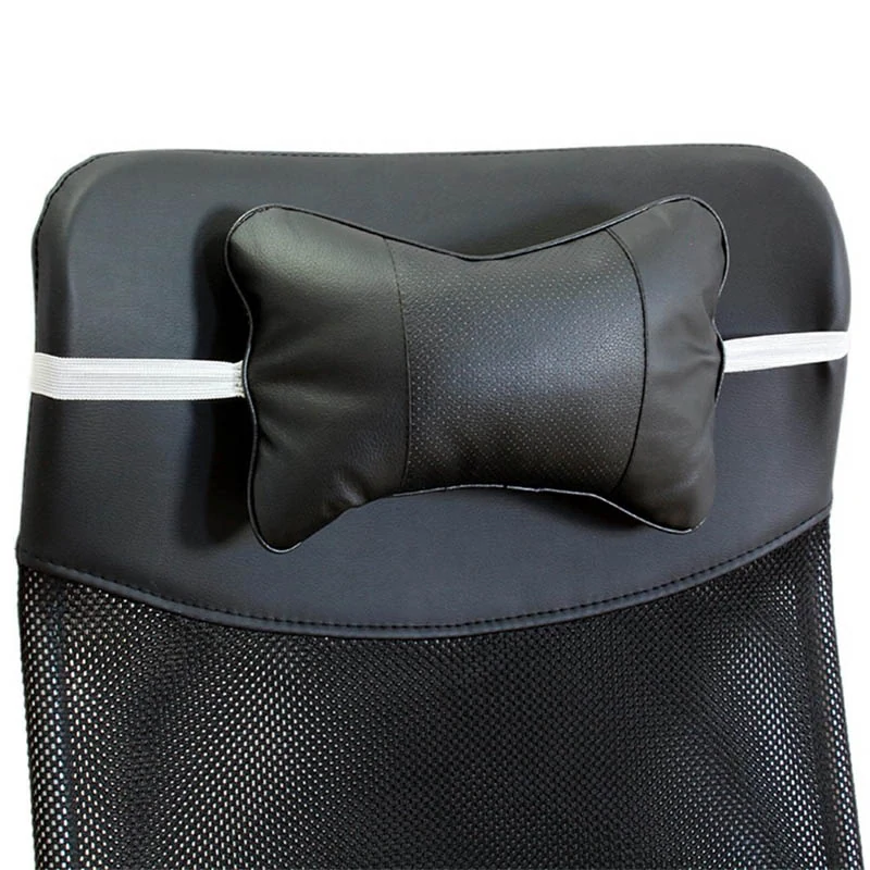 Vankúšik na pohodlnú cestu autom čierny 2 ks