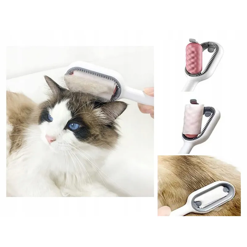 Kefka na vyčesávanie srsti 3v1