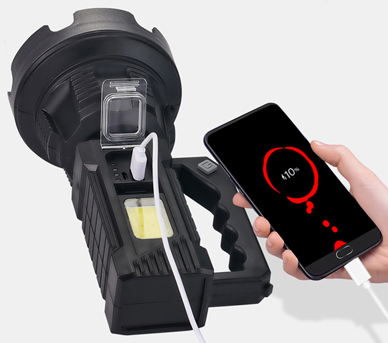 Baterka Bailong T200 LED CREE XHP50 so statívom