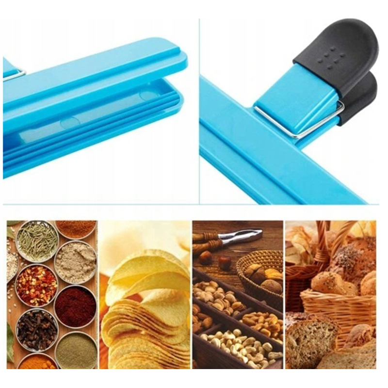 Spona na uzatváranie vreciek s potravinami 8x6cm