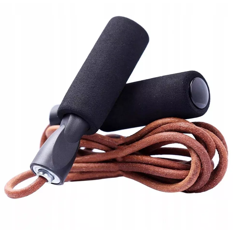 Tréningové švihadlo kožené Foxter 275cm