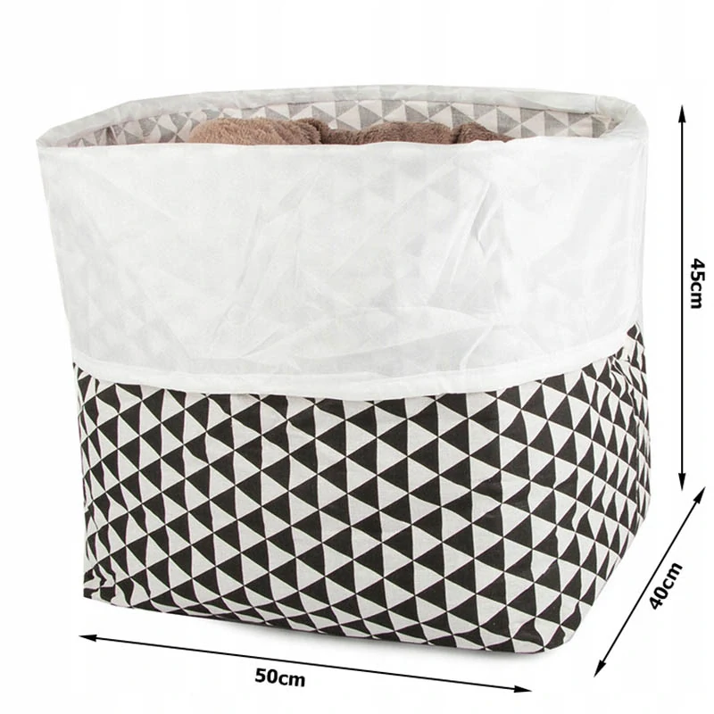 Skladací kôš na prádlo a hračky 90L