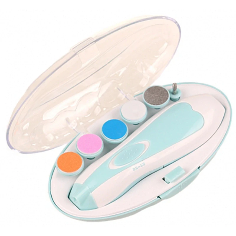 Sada na starostlivosť o detské nechty modrá