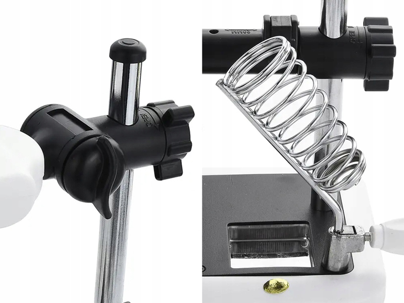 Sada Tretia ruka LED s lupou 5,25x a stojanom na spájkovačku