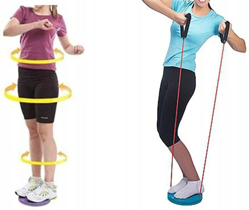 Twister s masážou chodidiel s popruhmi oranžový