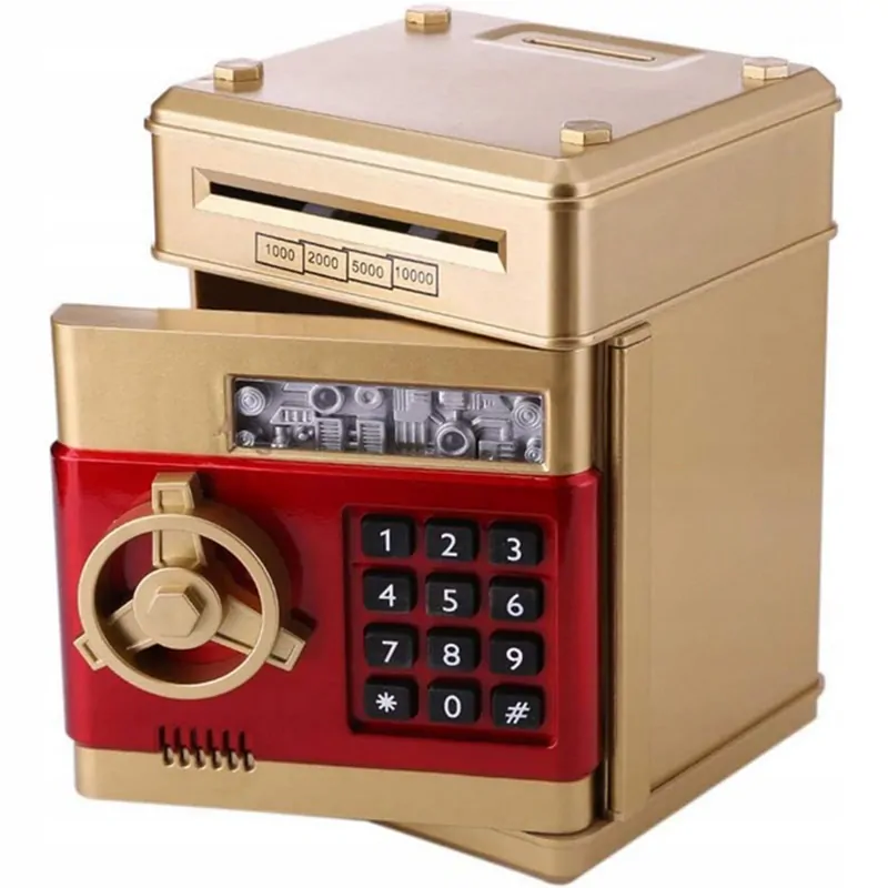 Pokladnička - Bankomat zlatý