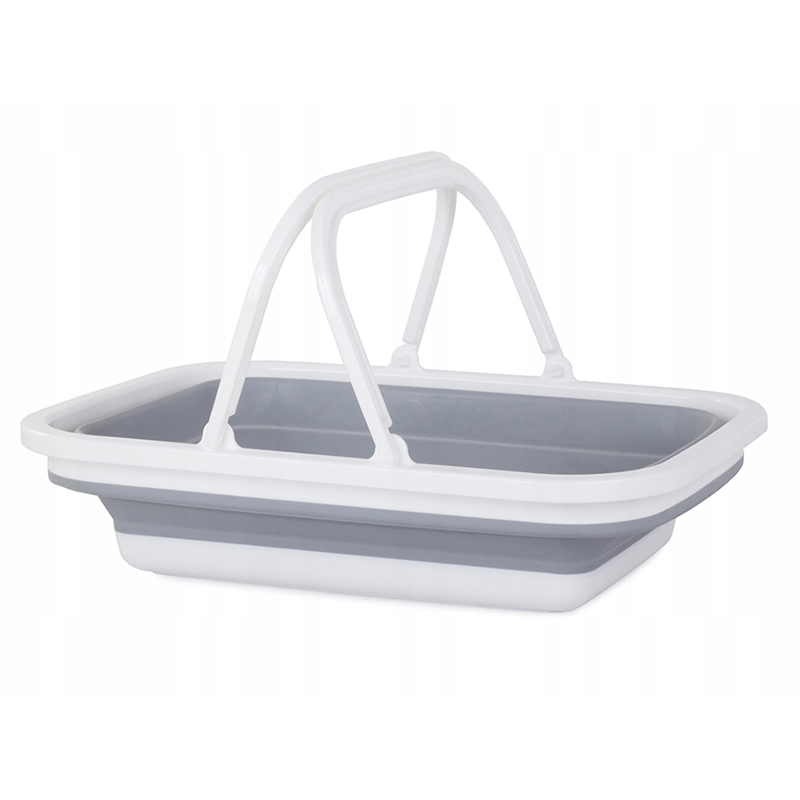 Silikónový skladací košík 9L