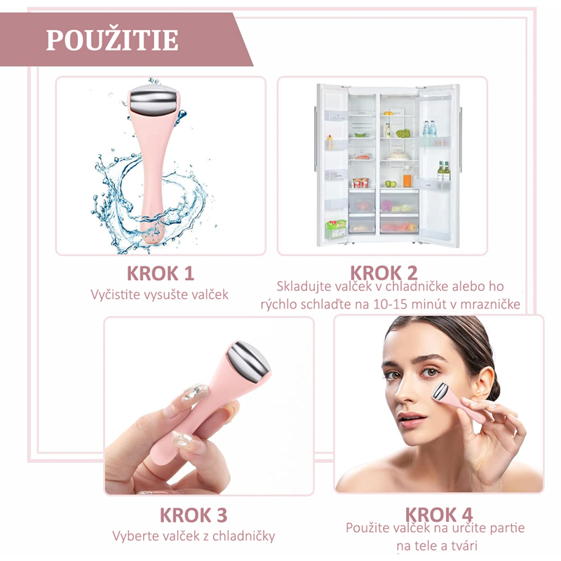 Masážny valček na telo a tvár