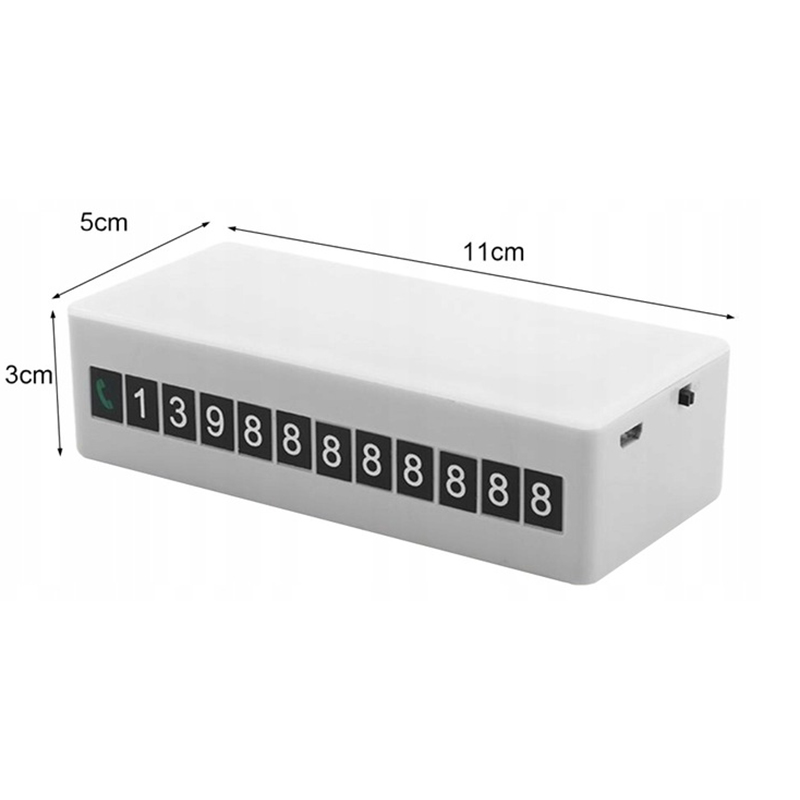 LED tabuľa do auta s číslicami