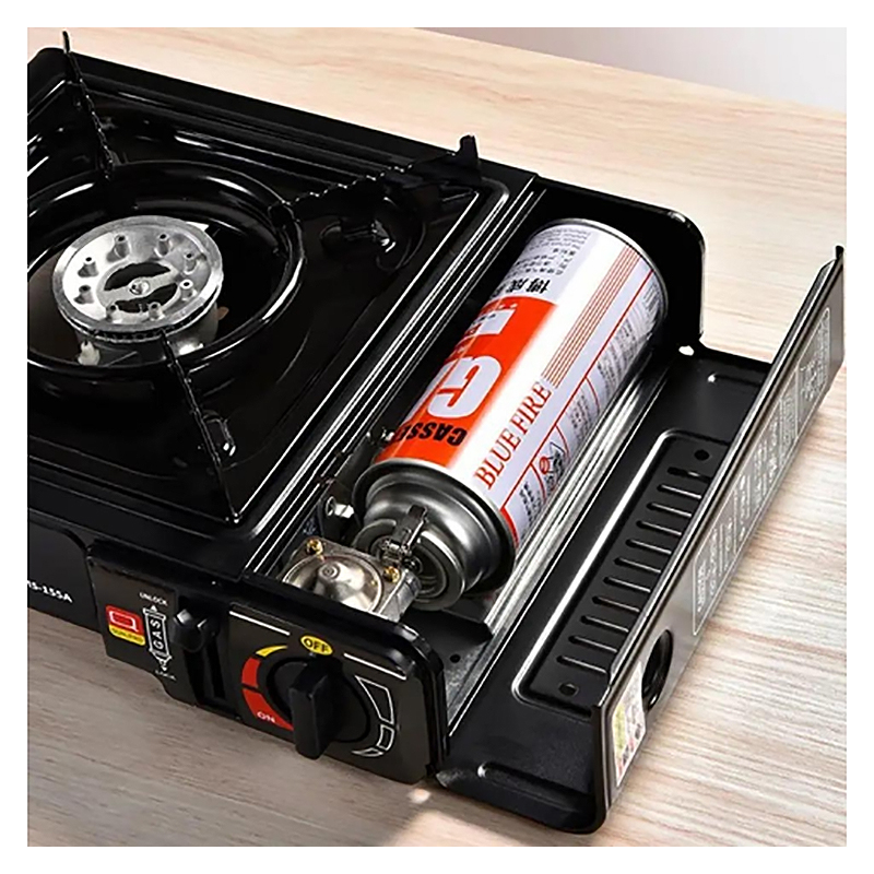 Prenosný plynový varič v kufríku