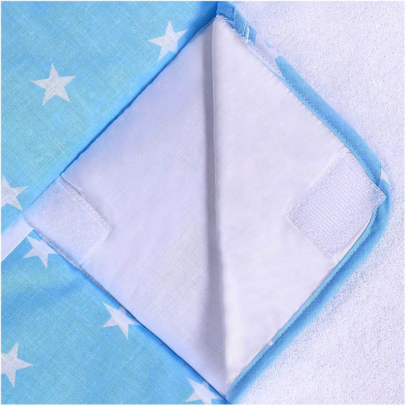 LULANDO - Prebaľovacia podložka pre deti vodoodolná s dvoma odnímateľnými poťahmi 75x80cm