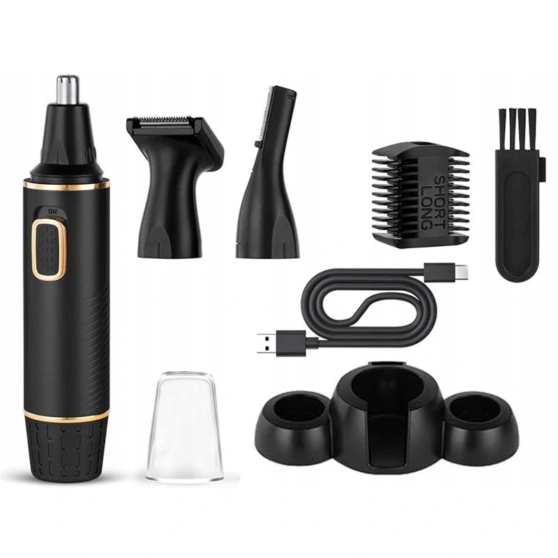 Pánsky zastrihávač brady, fúzov a chĺpkov USB LED TC-3581