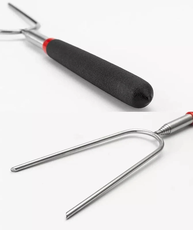 Teleskopická vidlica na opekanie a grilovanie