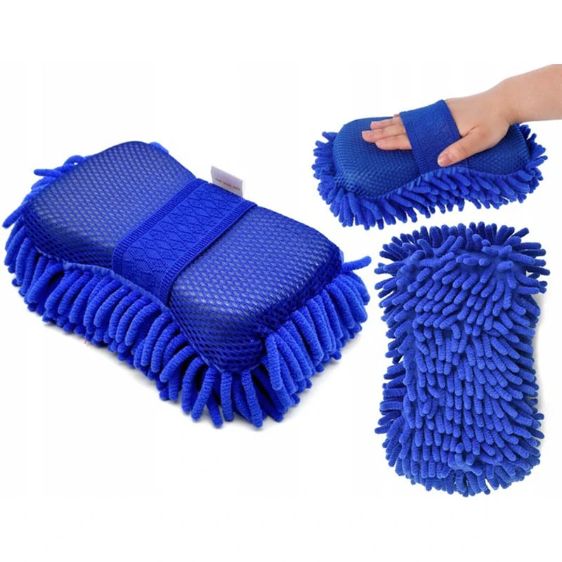 Hubka z mikrovlákna na umývanie auta