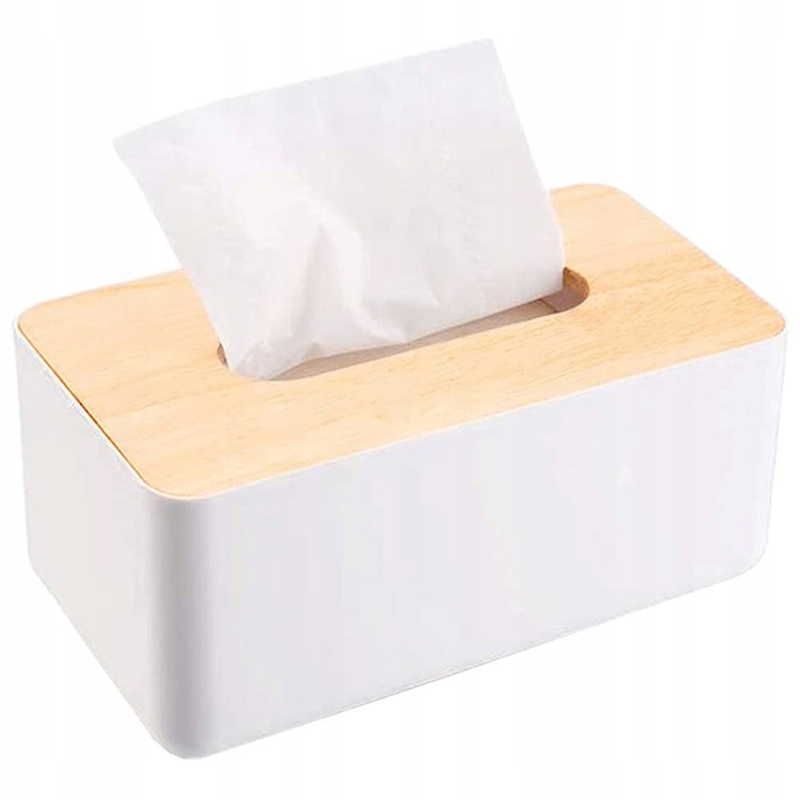 Bambusová krabička na vreckovky a utierky