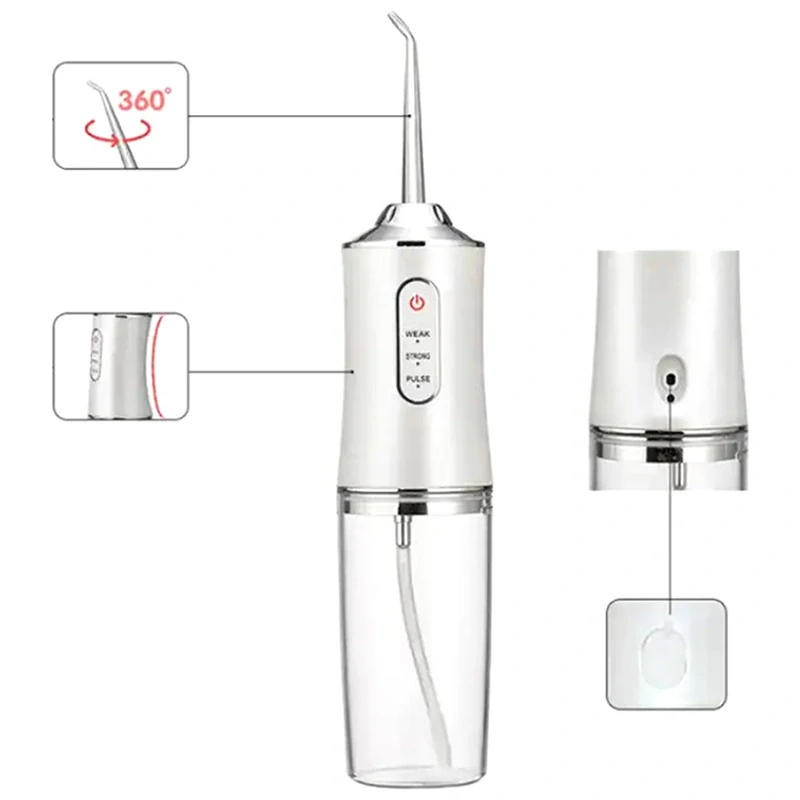 Vodná sprcha - Irigátor na zuby AKU