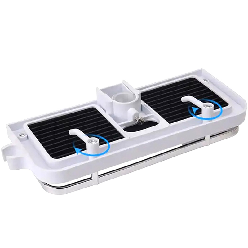 Kúpeľňová polička na sprchovú tyč