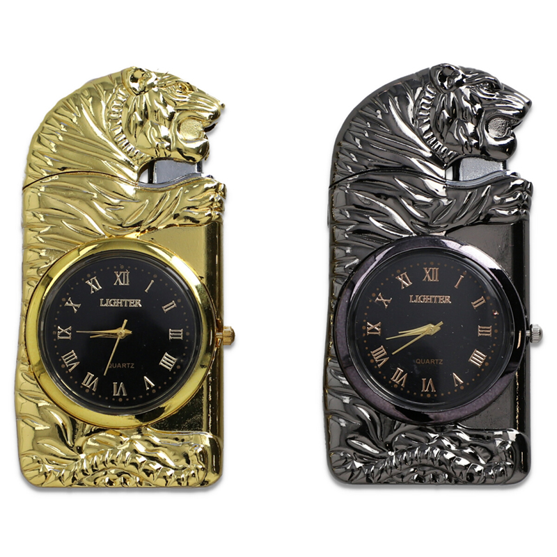 Gentelo turbo zapaľovač s hodinkami v darčekovej kazete