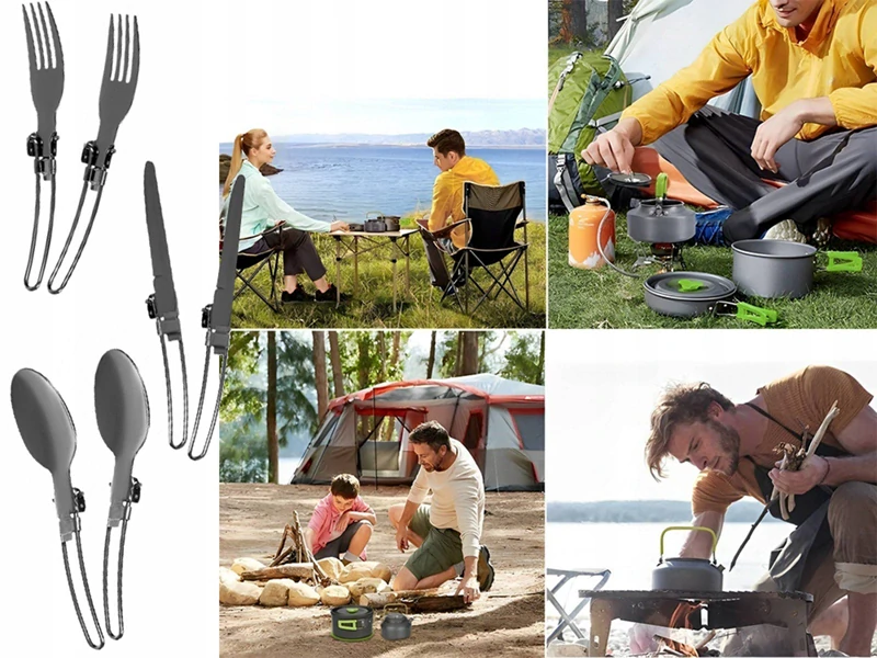 Turistická sada riadu na stolovanie 18-dielna