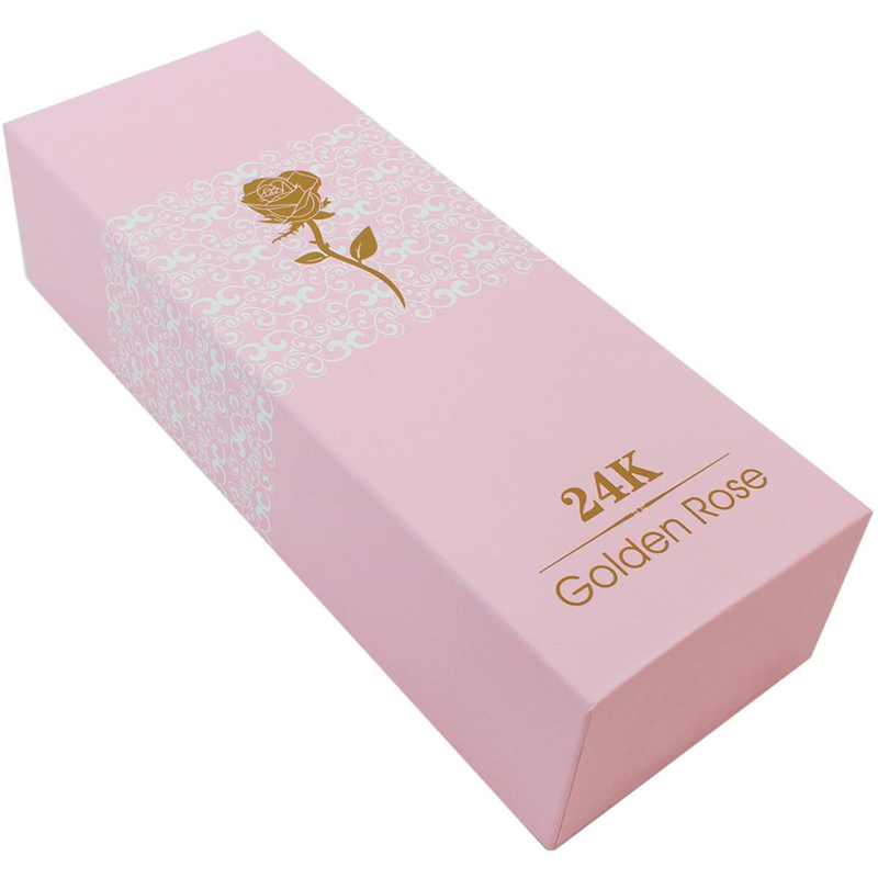 Večná ruža v darčekovej krabičke ružová