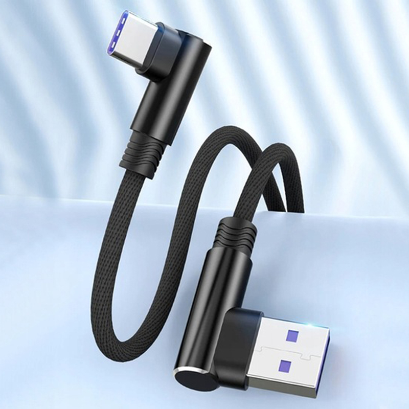 Kábel uhlový USB-C 1m