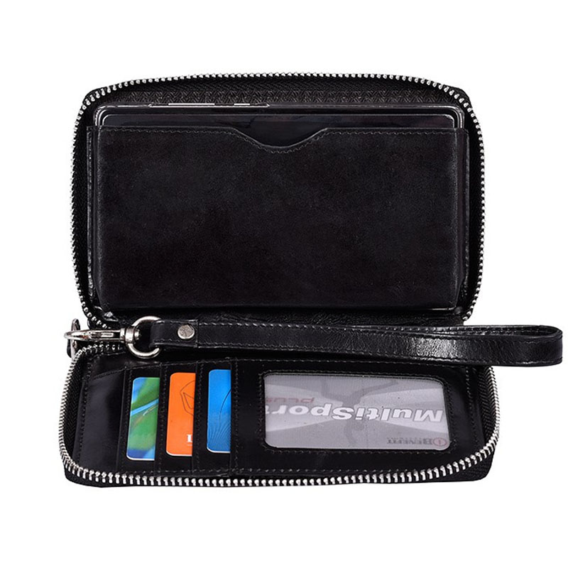 Príručná kožená taška Rovicky N165-CC čierna