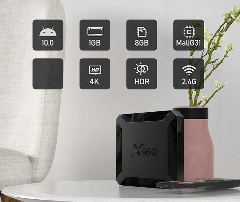 Smart TV Box Android X96Q