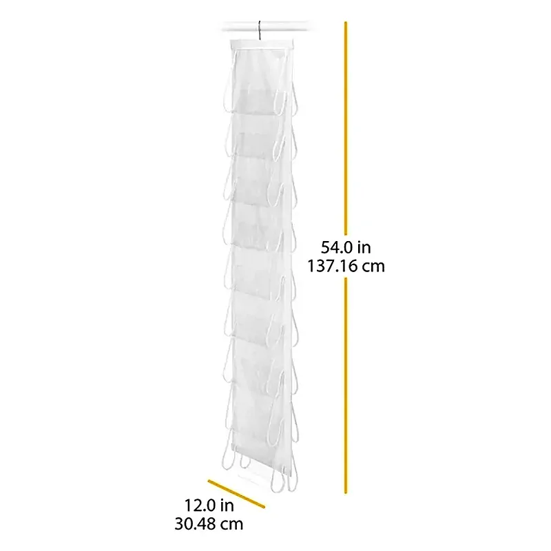 Závesný organizér s 18 úložnými vreckami