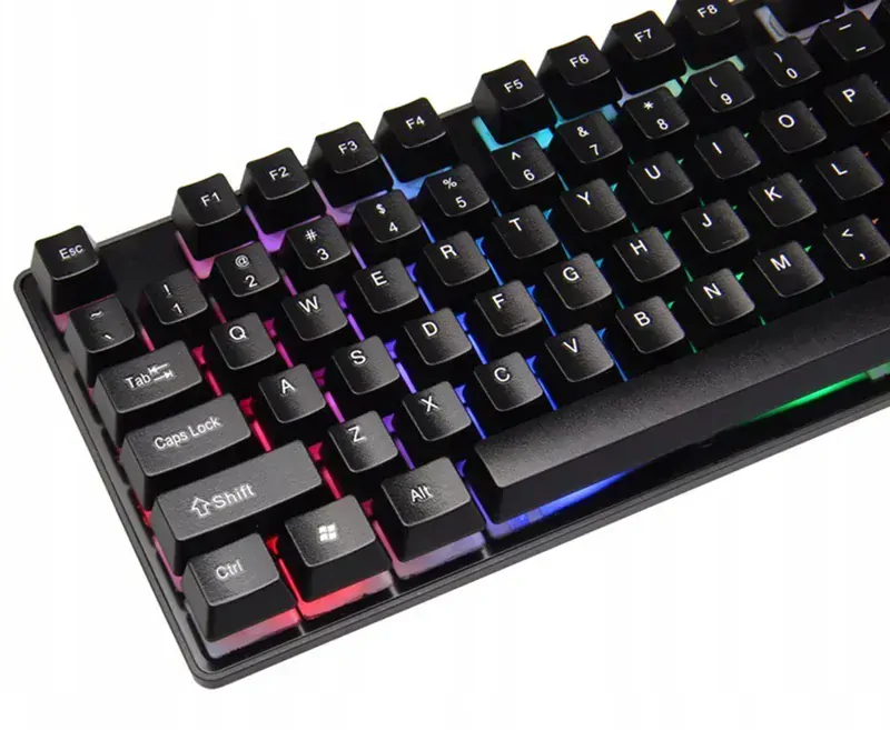 Herná klávesnica s RGB LED podsvietením