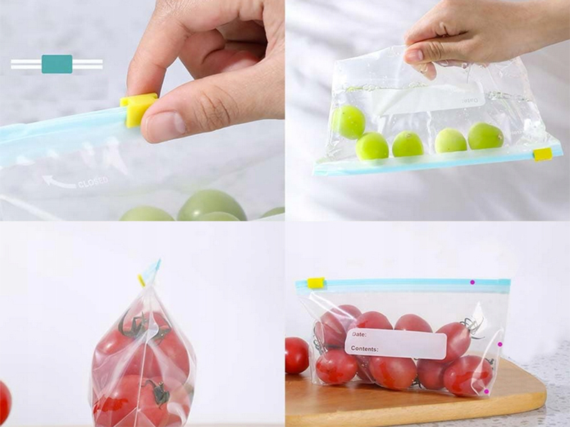 Uzatvárateľné vrecká na potraviny 600ml 20ks