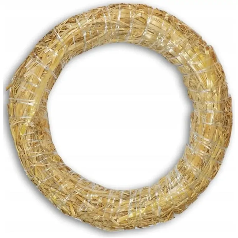 Slamený veniec 30cm