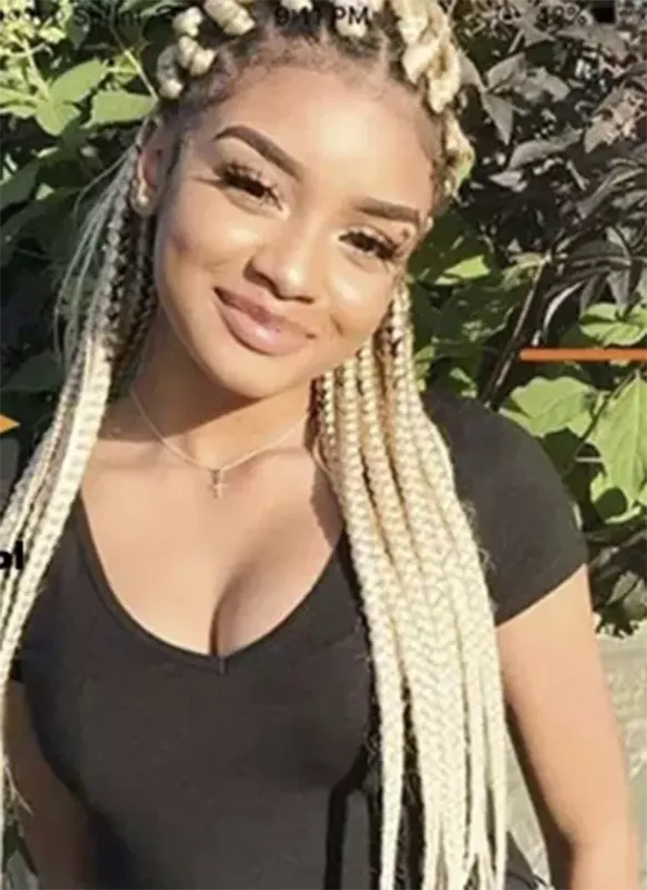 Syntetické vlasy - Vrkoč blond 60cm