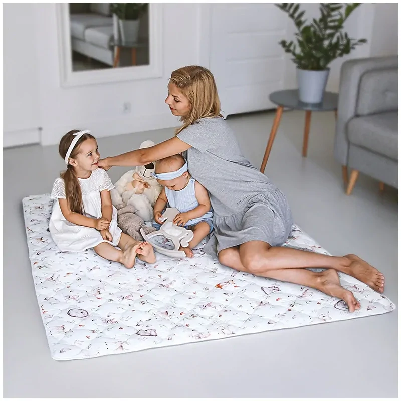 LULANDO Forest - Protišmyková podložka pre deti 150x130cm