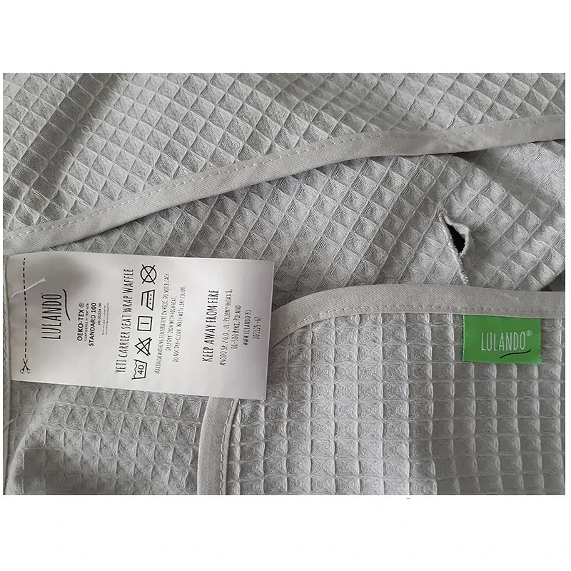 Lulando - Detský spací vak - Zavinovačka MAYA aj do sedačky sivá