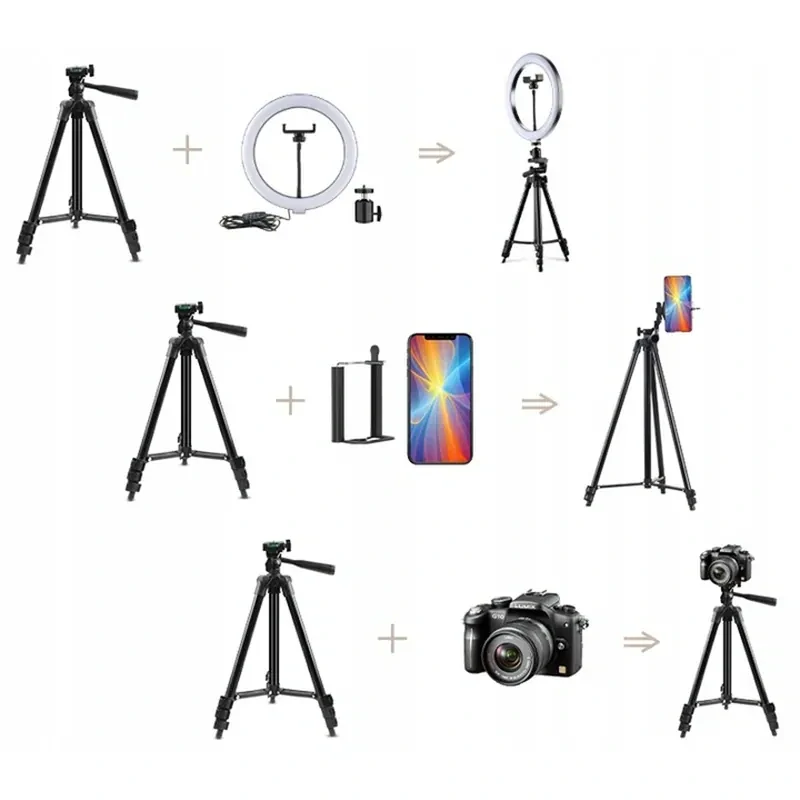 Statív trojnožka na telefón 4v1 100cm