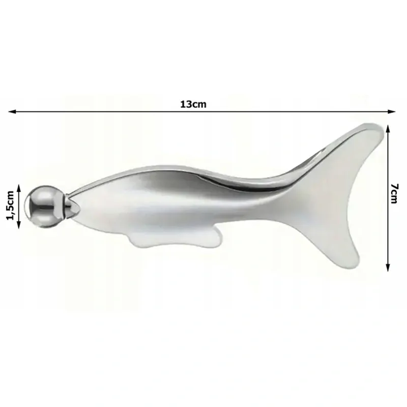 Chladiaci masážny valček rybka