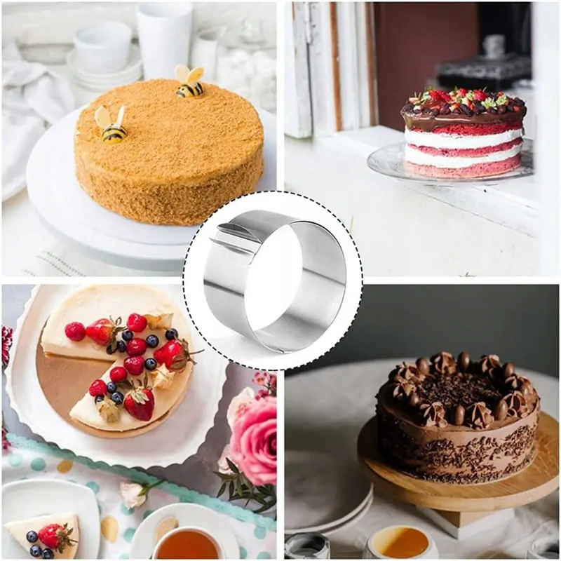 Nastaviteľná forma na pečenie torty kruh 30cm