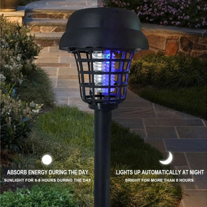 Solárna lampa s odpudzovačom hmyzu