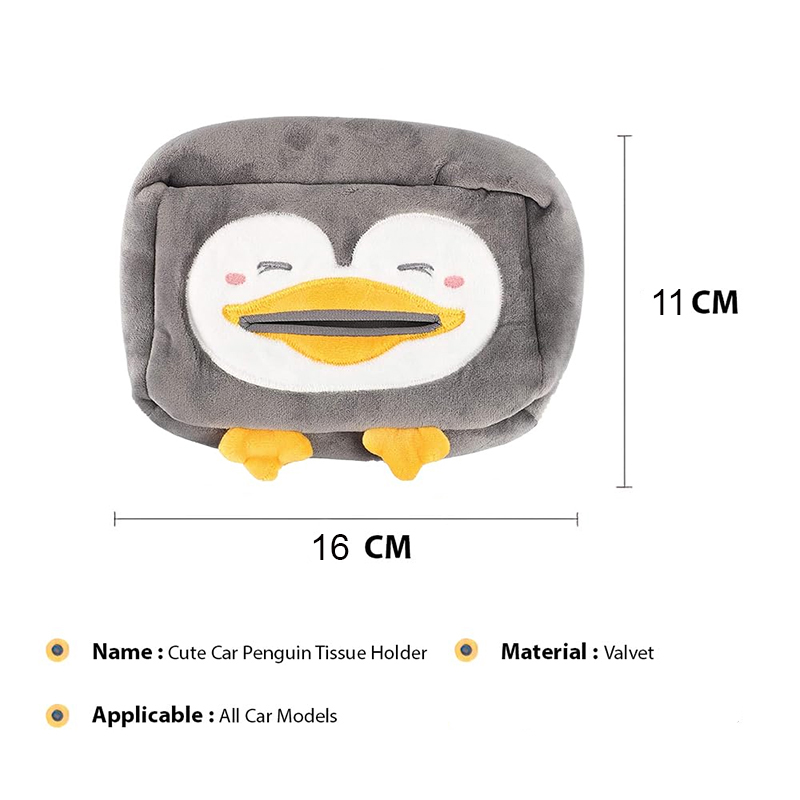 Plyšový box na vreckovky - Husky