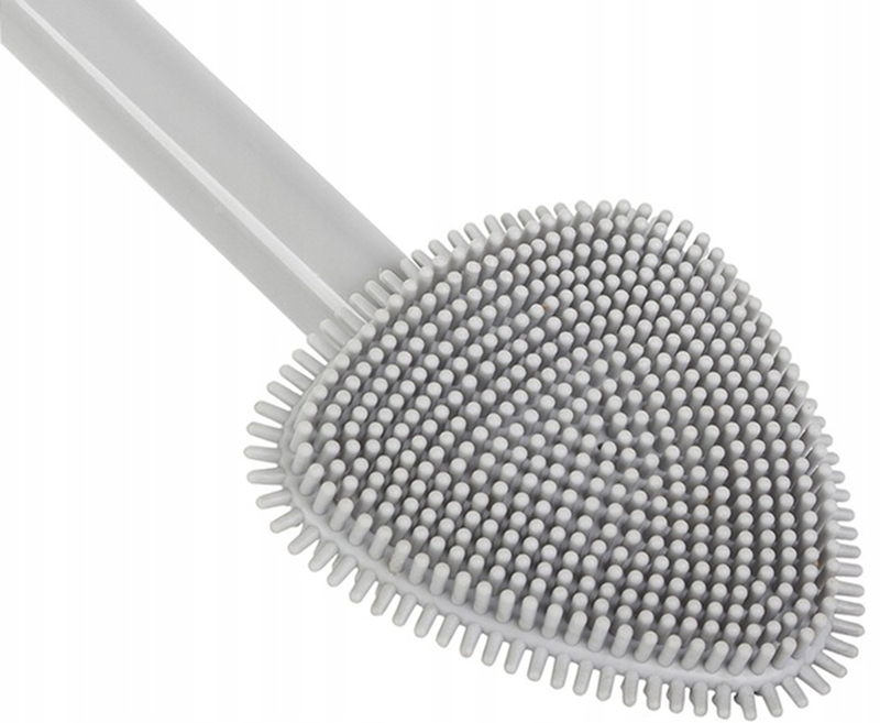 Silikónová WC kefa trojuholníková