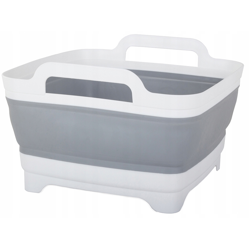 Silikónová skladacia miska štvorec 8L