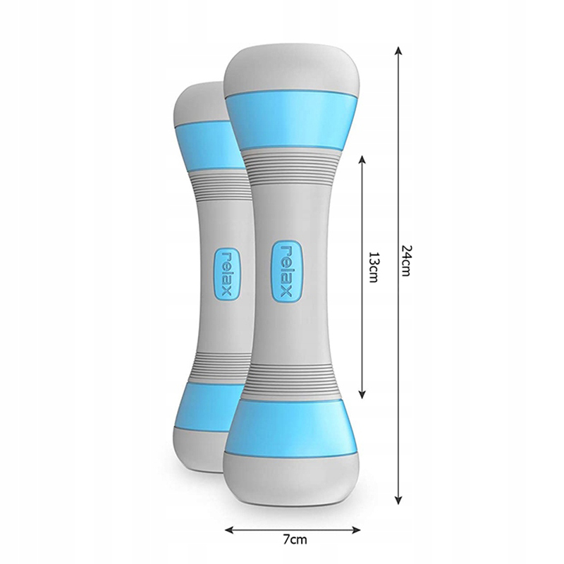 Súprava 2 činiek 2 x 4kg modré