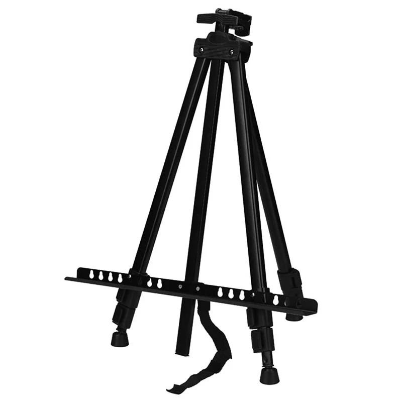 Hliníkový maliarsky stojan 170 cm čierny