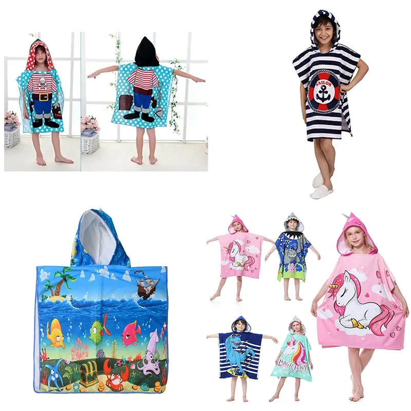 Kozmonaut - Detské pončo 120 x 60 cm