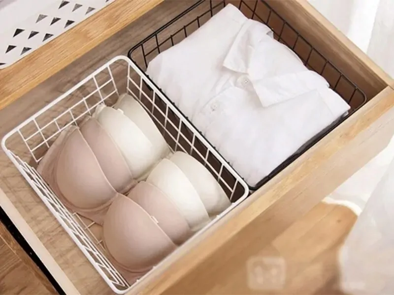 Kovový košík 28 x 22 x 12cm