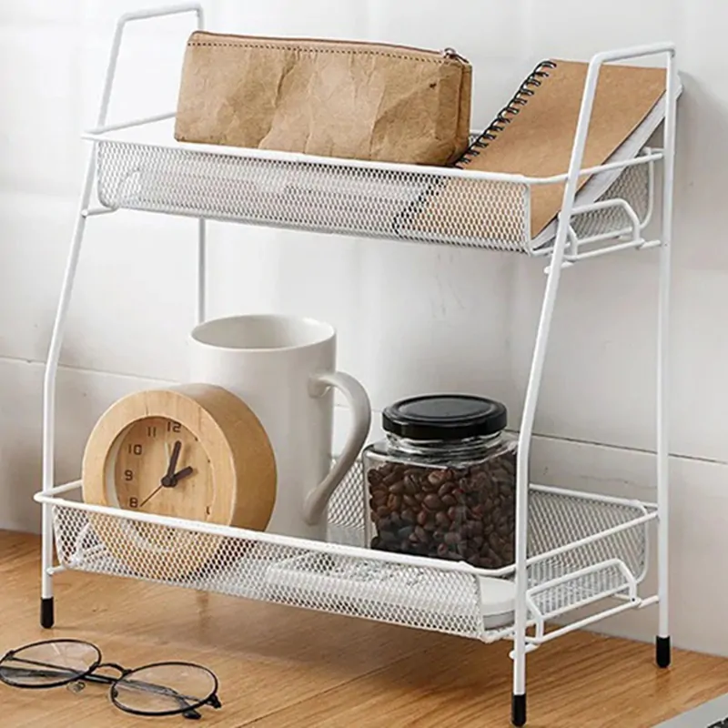 Kovový organizér 32 x 31 x 17cm čierny