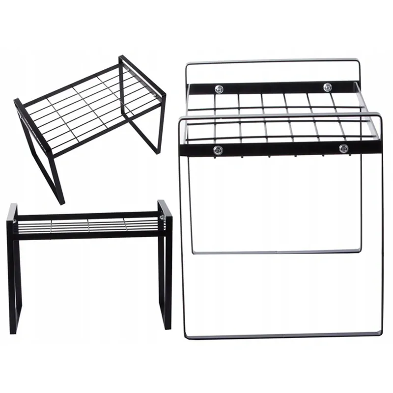 Kovová polička 34x24x21cm