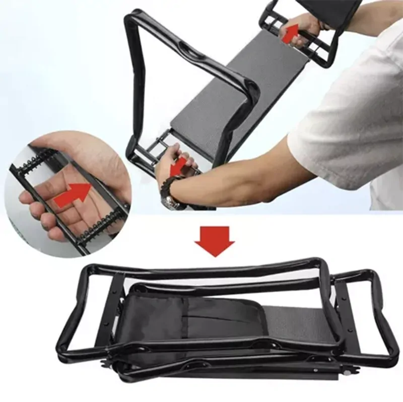 Multifunkčné záhradné kľačadlo a stolička 3v1